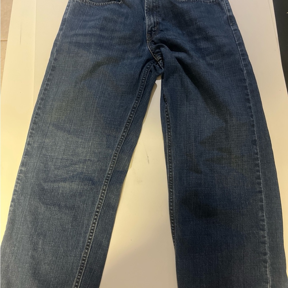 Levi's Men's Straight Fit Blue Jeans